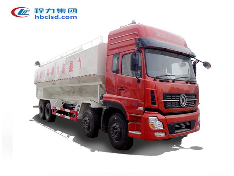 東風(fēng)天龍前四后八40方飼料運(yùn)輸車